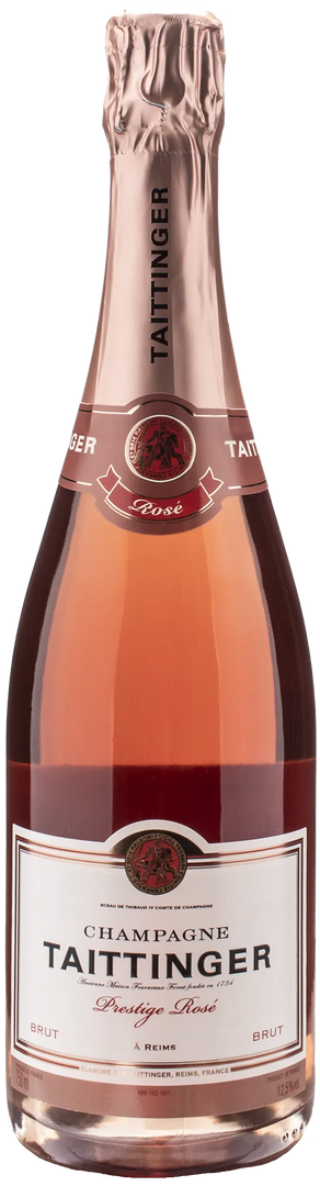 Taittinger Champagne Prestige Rosè Brut - Bottle Hero
