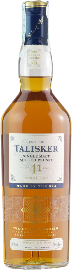 Talisker Scotch Whisky Single Malt The bodega series 41 Y.O. 0.7L - Bottle Hero