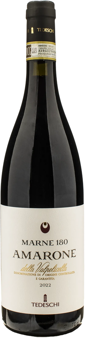 Tedeschi Amarone della Valpolicella Marne 180 2022 - Bottle Hero