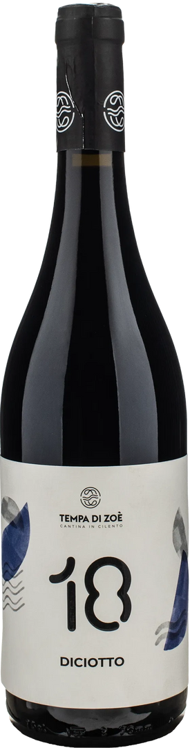 Tempa di Zoe Aglianico Paestum Diciotto 2022 - Bottle Hero