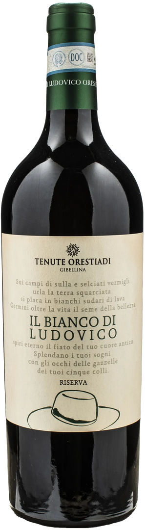 Tenute Orestiadi Gibellina Il Bianco di Ludovico Riserva 2021 - Bottle Hero