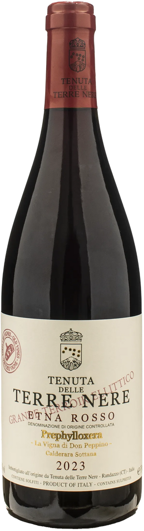 Terre Nere Etna Rosso Prephylloxera La Vigna di Don Peppino Calderara Sottana 2023 - Bottle Hero