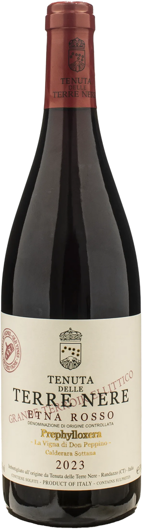 Terre Nere Etna Rosso Prephylloxera La Vigna di Don Peppino Calderara Sottana 2023