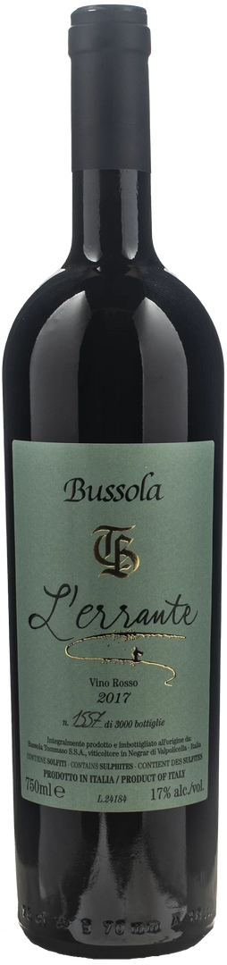 Tommaso Bussola L'Errante Rosso 2017 - Bottle Hero