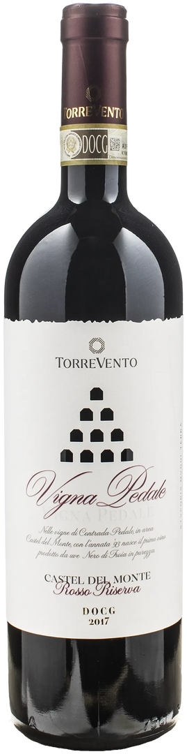 Torrevento Castel del Monte Vigna Pedale Rosso Riserva 2017 - Bottle Hero