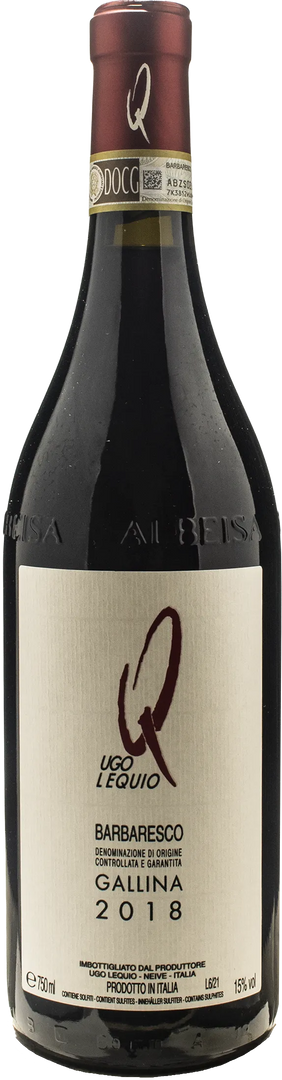 Ugo Lequio Barbaresco Gallina 2018 - Bottle Hero