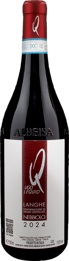 Ugo Lequio Langhe Nebbiolo 2024 - Bottle Hero