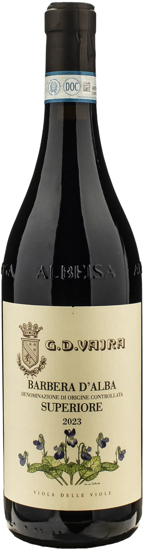 Vajra G.D. Barbera d'Alba Superiore Viola delle Viole 2023 - Bottle Hero