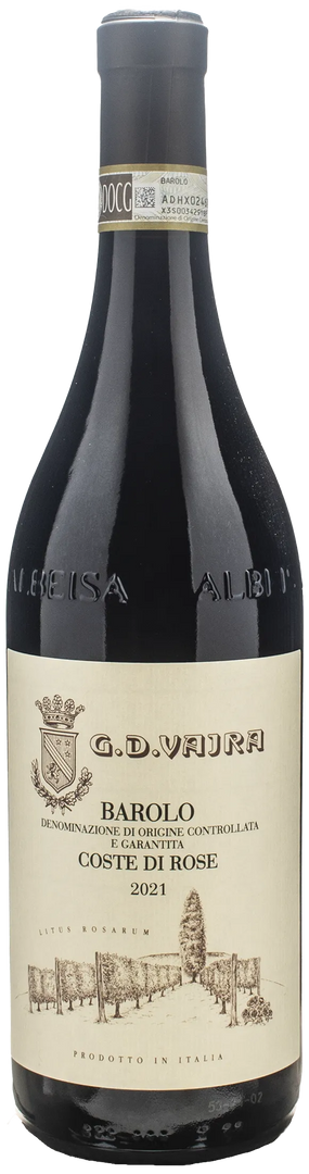 Vajra G.D. Barolo Coste di Rose 2021 - Bottle Hero