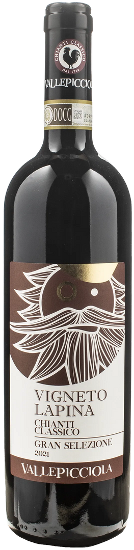 Vallepicciola Chianti Classico Gran Selezione Vigneto Lapina 2021 - Bottle Hero