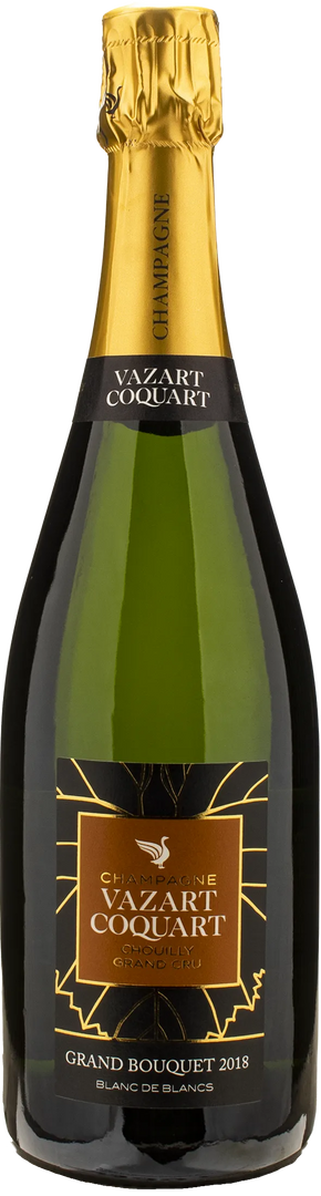 Vazart Coquart Champagne Grand Cru Blanc de Blancs Extra Brut Grand Bouquet Chouilly 2018 - Bottle Hero