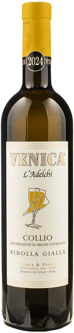 Venica Collio Ribolla Gialla L'Adelchi 2024 - Bottle Hero
