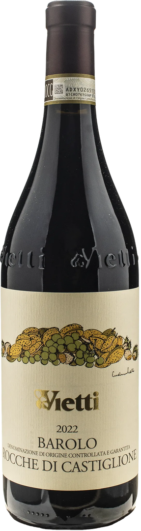 Vietti Barolo Rocche di Castiglione 2022 - Bottle Hero