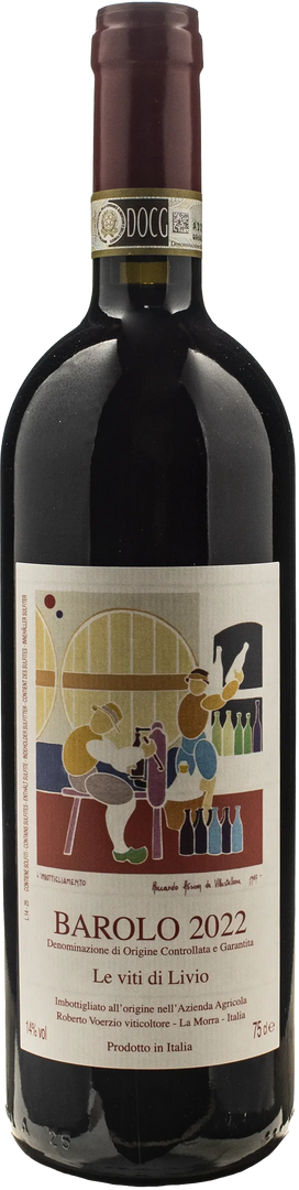 Voerzio Barolo Le Viti di Livio 2022 - Bottle Hero