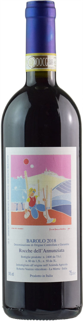 Voerzio Barolo Rocche dell'Annunziata 2018 - Bottle Hero