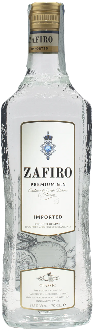 Williams & Humbert Zafiro Premium Classic Gin 0.7L - Bottle Hero