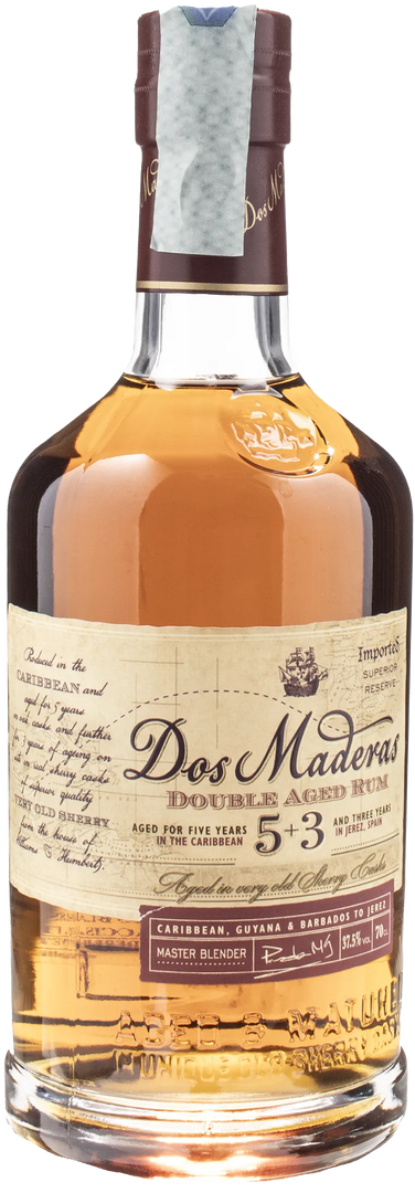 Williams & Humbert Dos Maderas Double Aged Rum 5+3 Anos 0.7L - Bottle Hero