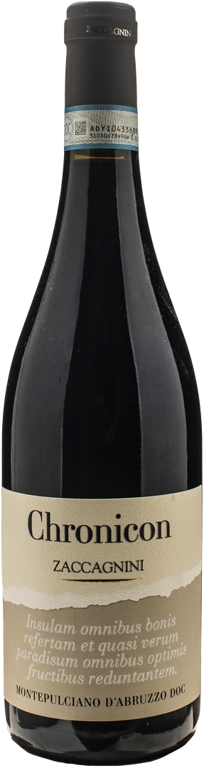 Zaccagnini Montepulciano d'Abruzzo Chronicon 2023 - Bottle Hero
