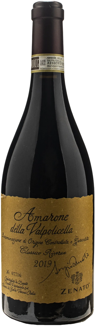 Zenato Amarone della Valpolicella Classico Riserva Sergio Zenato 2019 - Bottle Hero