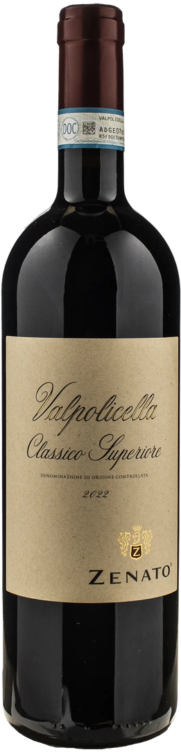 Zenato Valpolicella Classico Superiore 2022 - Bottle Hero